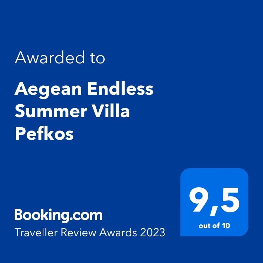 Aegean Endless Summer Villa Pefkos Pefki  외부 사진